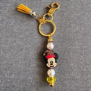 Mickey Mouse Christmas key chain holder
